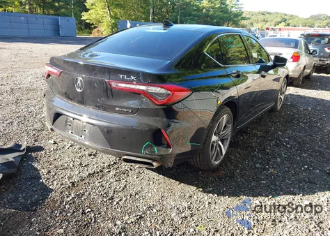 2021 Acura Tlx Advance Package z USA, uszkodzony, nr VIN 19UUB6F66MA010964